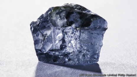 diamante azul